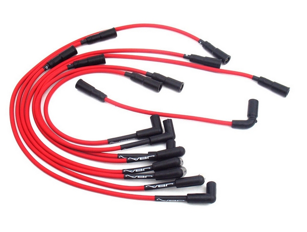 8mm Red Ignition Cable Set